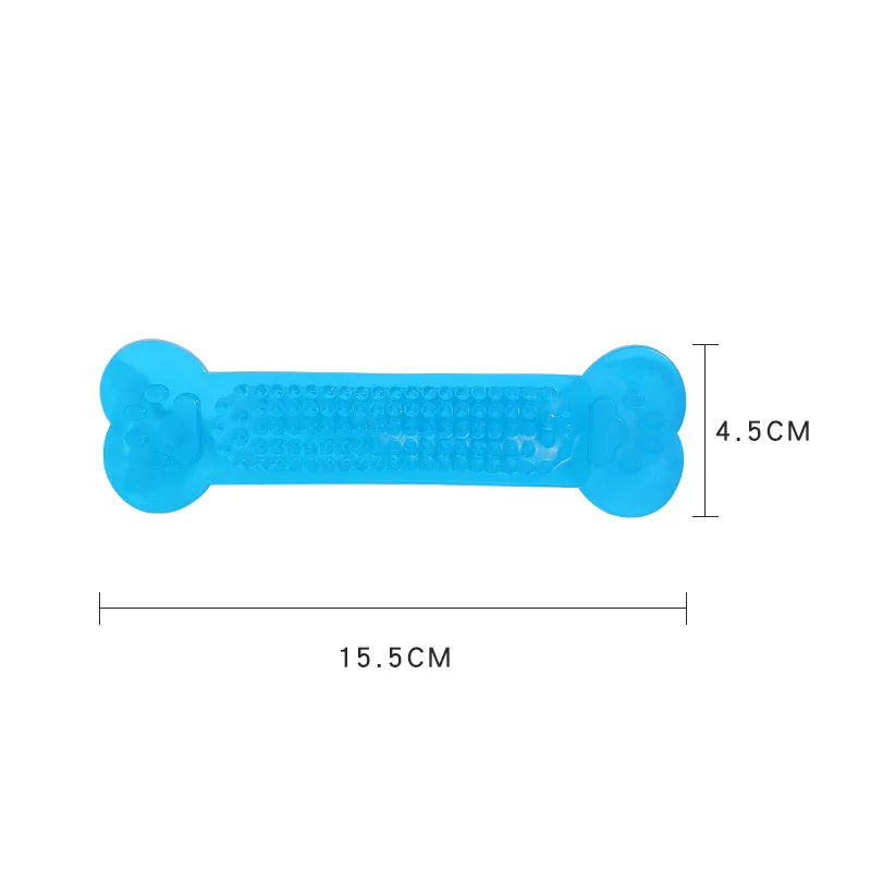 Durable Rubber Bone Chew Toy – Dental Care Toy for Aggressive Chewers & Puppies
