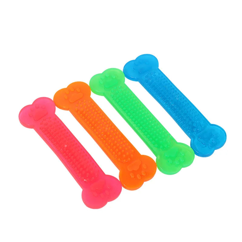 Durable Rubber Bone Chew Toy – Dental Care Toy for Aggressive Chewers & Puppies