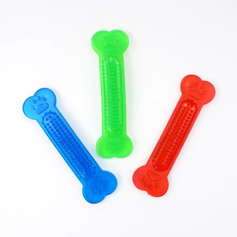 Durable Rubber Bone Chew Toy – Dental Care Toy for Aggressive Chewers & Puppies